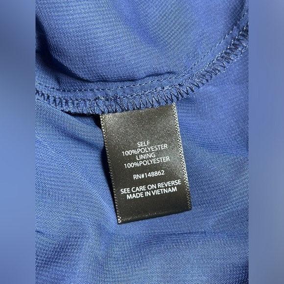 New! Torrid Blue Leopard Chiffon Ruffle Surplice Crop Blouse Size 1X - Picture 9 of 11